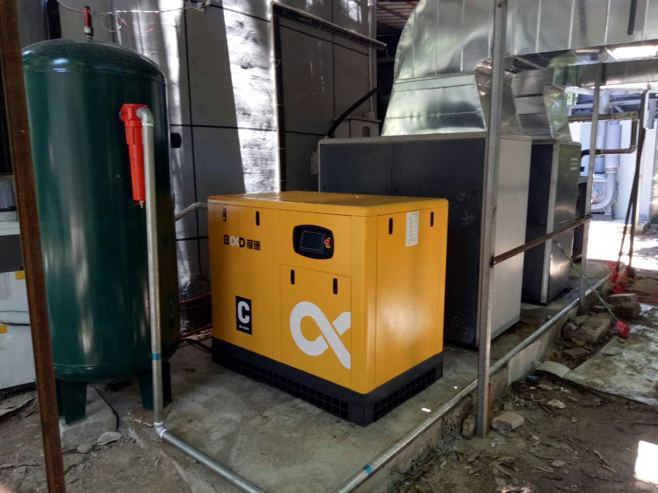 葆德永磁变频螺杆空压机节能测试